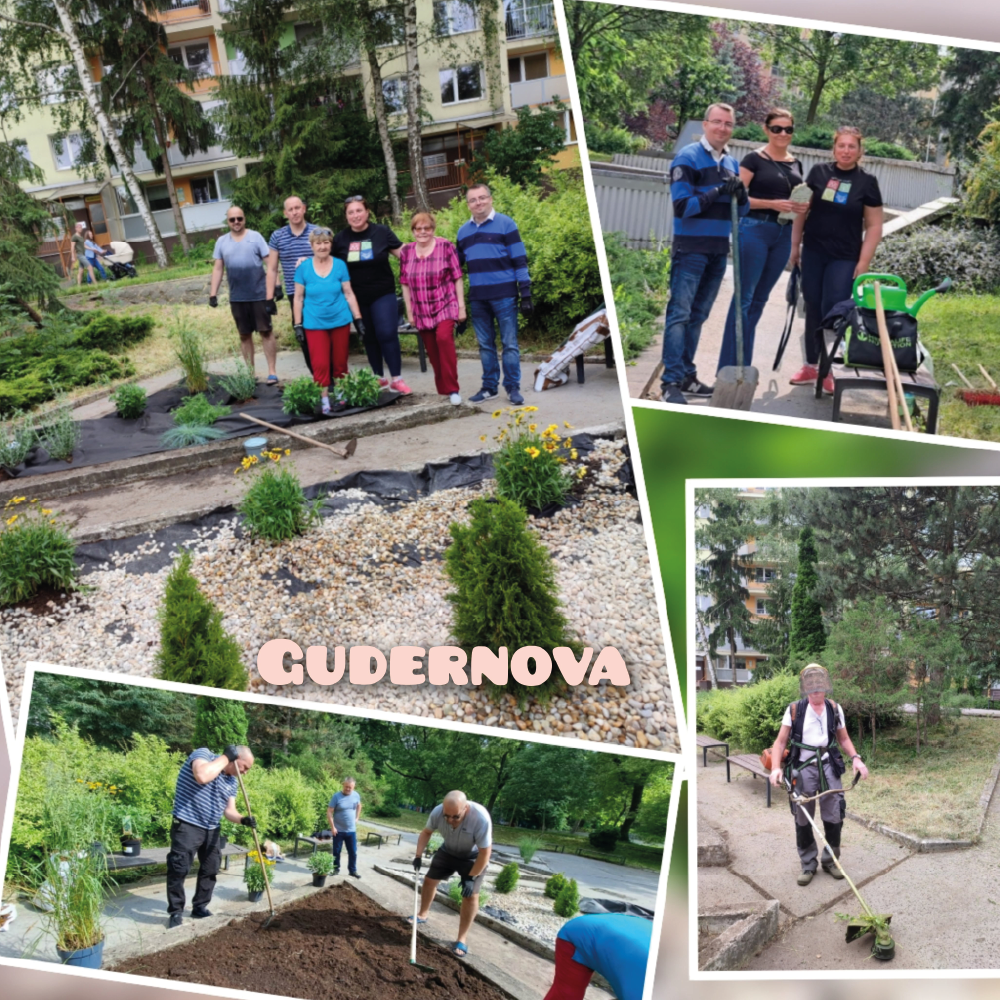 Vnútrobloky — Park Gudernova