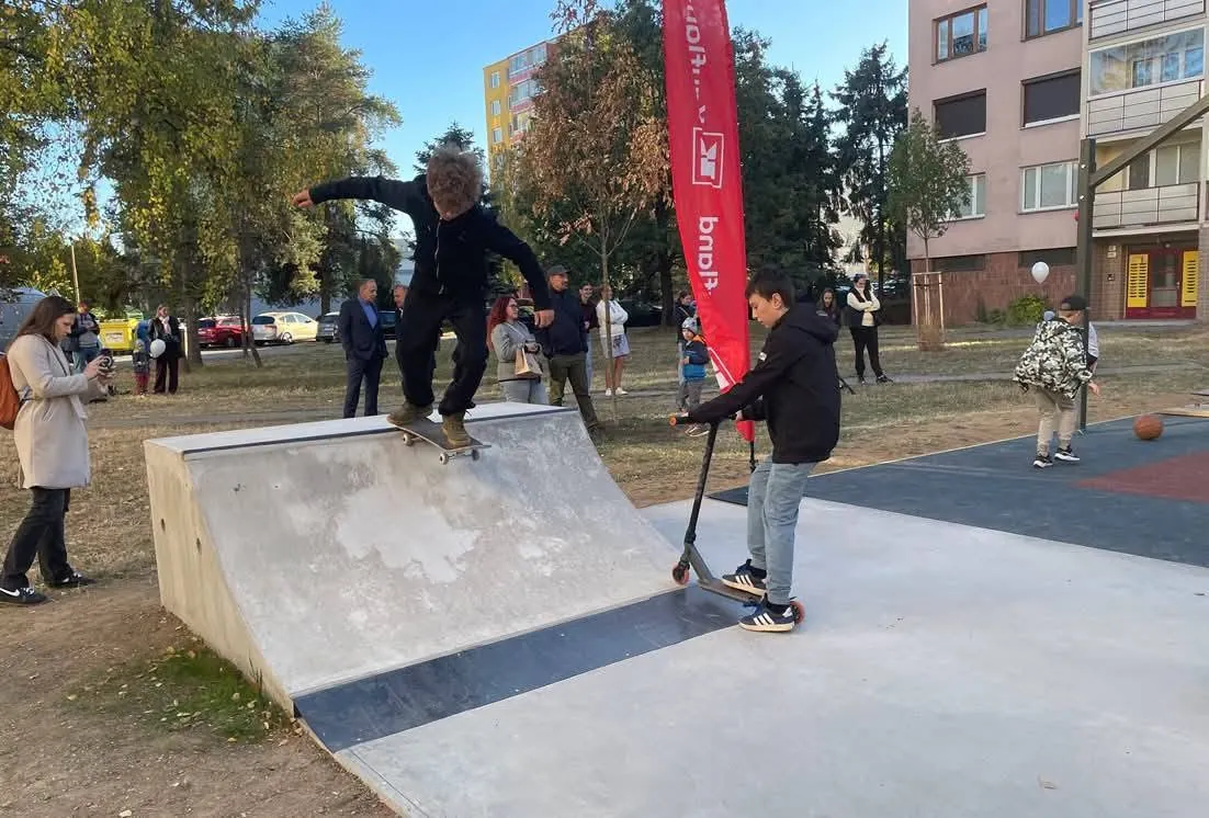 Skatepark v areáli K Park na Humenskej